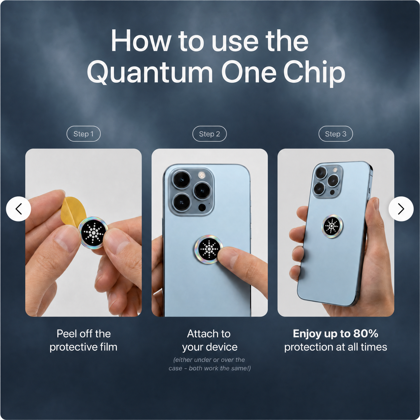 Quantum One EMF Protection Chips